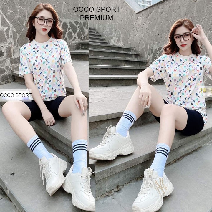 Bộ đồ thể thao phối chữ cute TT538
