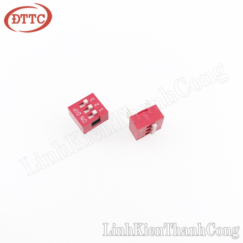 Công Tắc Bit 3P (3 Số) Màu Đỏ