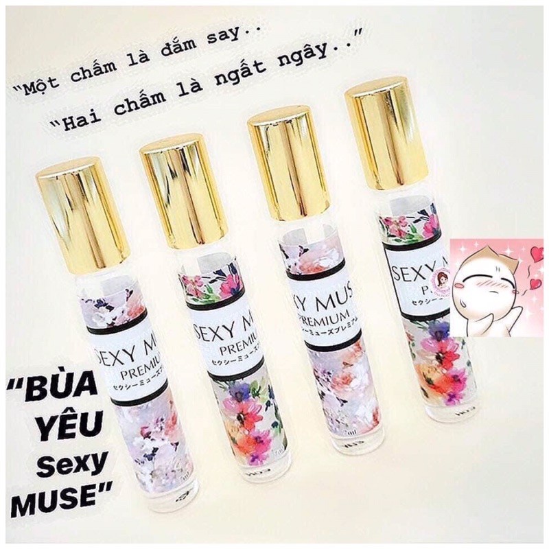 Nước hoa vùng kín Sexy Muse Premium 7ml Nhật Bản