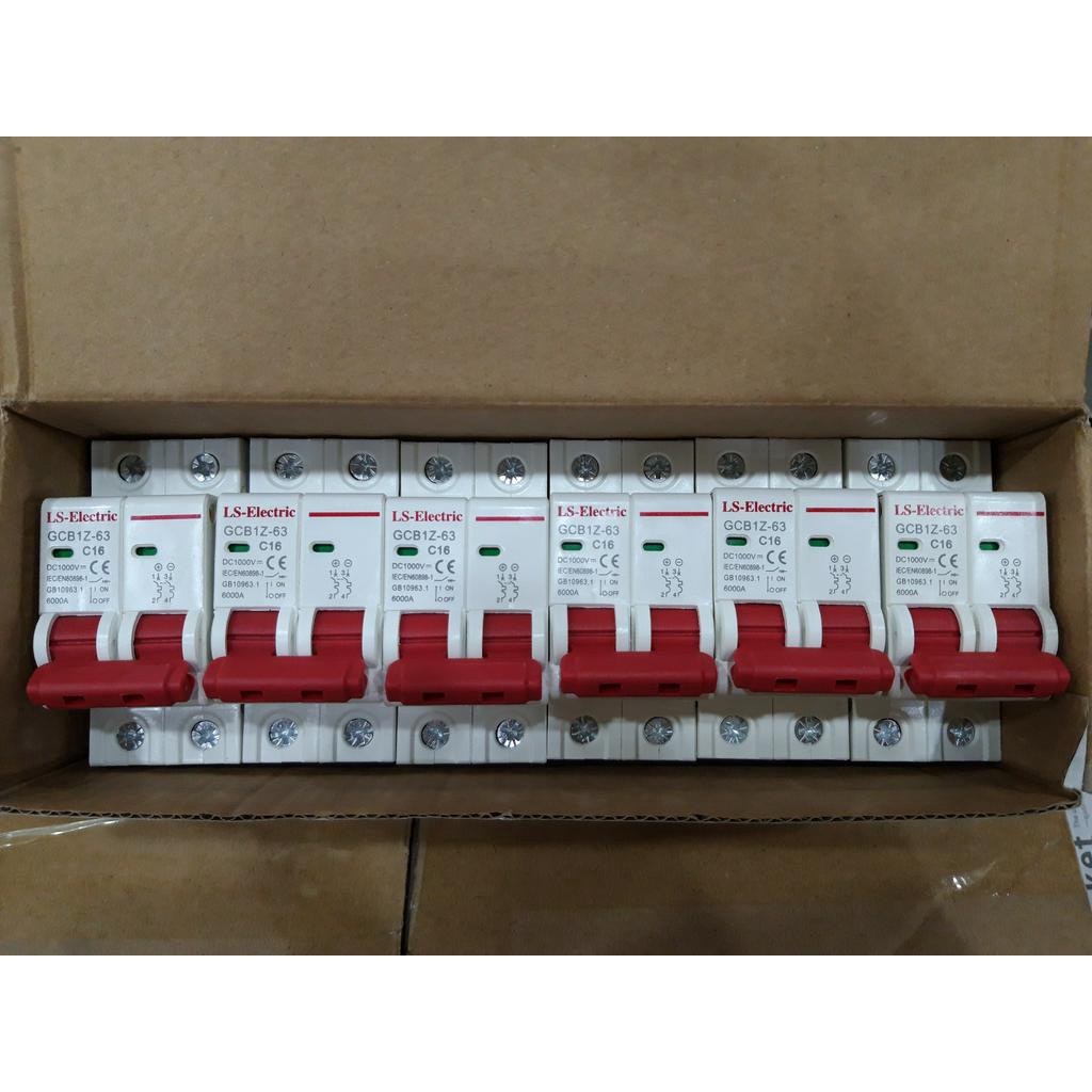 Aptomat CB DC 1000V bộ ngắt mạch một chiều DC 1000V 2P 16A 25A 32A 63A LS-Electric HÀNG THƯƠNG HIỆU CAO CÂP