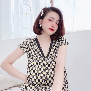 Bộ lụa cánh tiên lửng siêu xinh