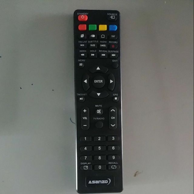 Remote tivi smart asanzo
