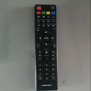 Remote tivi smart asanzo