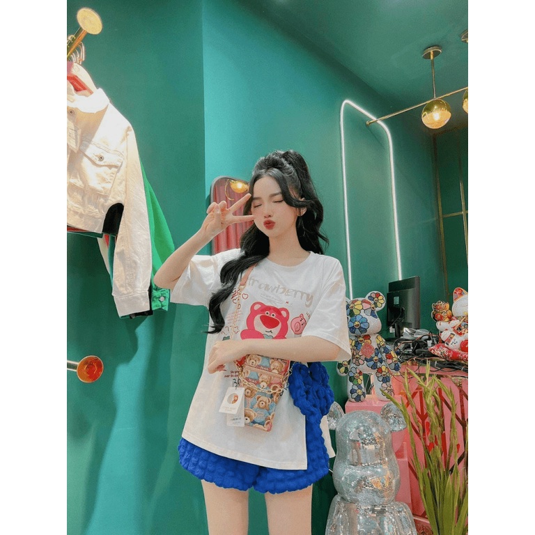 SÉT COTTON Q XÔP BÔNG SET ĐỒ DÀNH CHO CÁC CÔ GÁI MUỐN TRẺ TRUNG DỄ THƯƠNG RẤT HỢP DẠO BỘ NGOÀI PHỐ UP