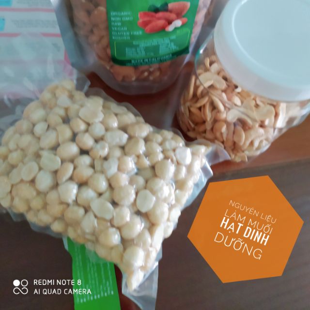 250gr nhân macca sấy chín