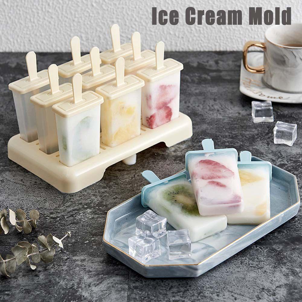 Khuôn Làm Kem Que 3D Xinh Xắn Tiện Dụng