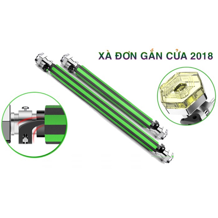 Xà đơn gắn cửa cải tiến có chốt chống xoay 2018 Reefit Sport