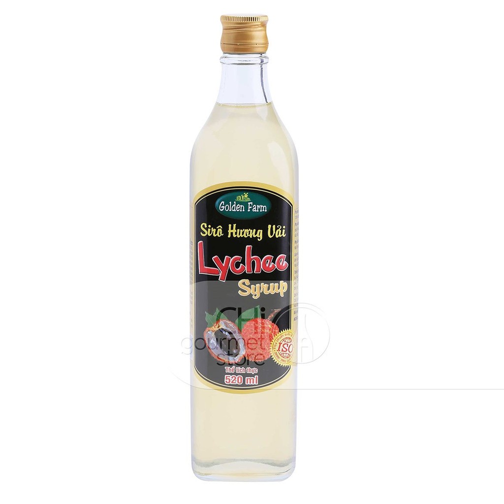Siro vải Golden Farm 520ml