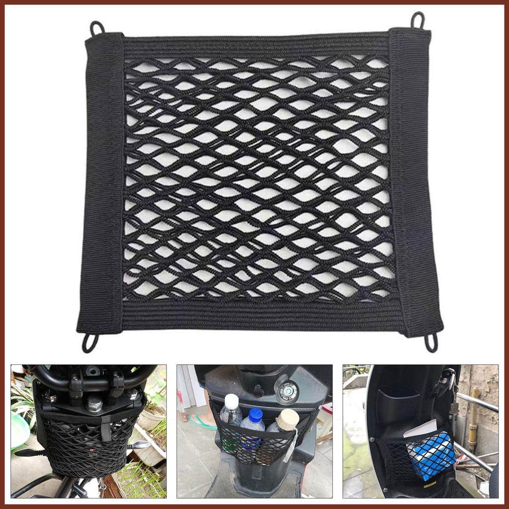 Túi Lưới Bungee Linh Hoạt Chịu Được Sức Nặng Thông Dụng Cho Xe Máy Hayoyisvn