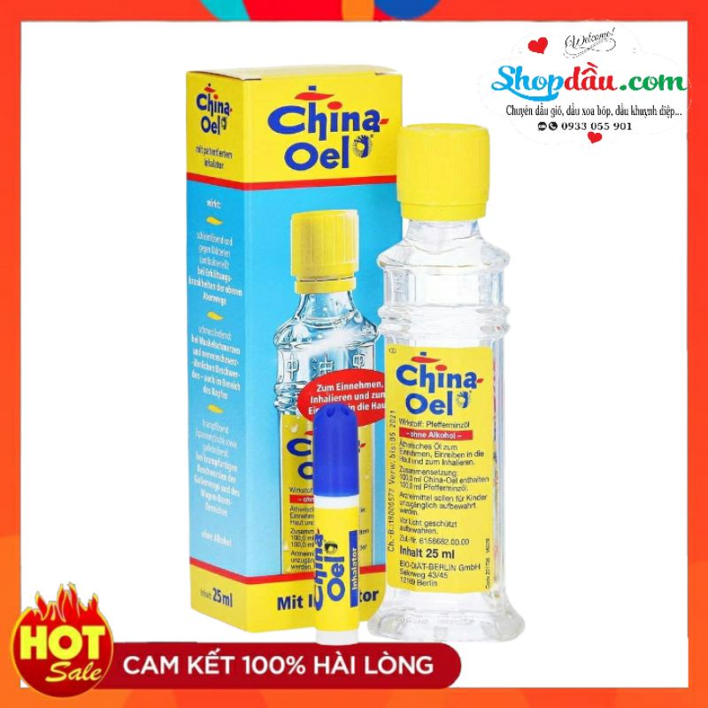 Dầu gió china oel - hàng chuẩn Đức