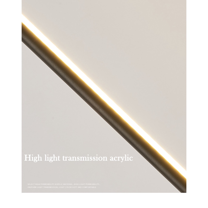 Dây Đèn Led Treo Tường Trang Trí Phòng Khách/Phòng Ngủ/TV Phong Cách Hình Học Hiện Đại