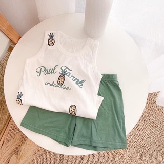 Bộ ba lỗ cotton