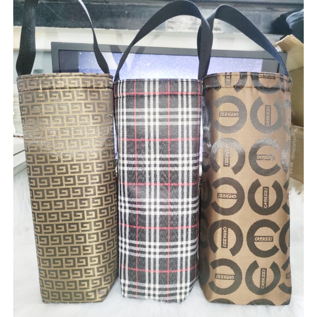 Túi trụ đựng bình giữ nhiệt 1500ml - ngang 10cm x rộng 10cm x cao 28cm