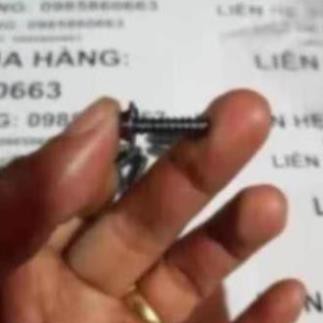 Ôc TiTan Lục Bảo PROTI 5ly17 Răng Xoắn lắp dán Áo xe YAMAHA