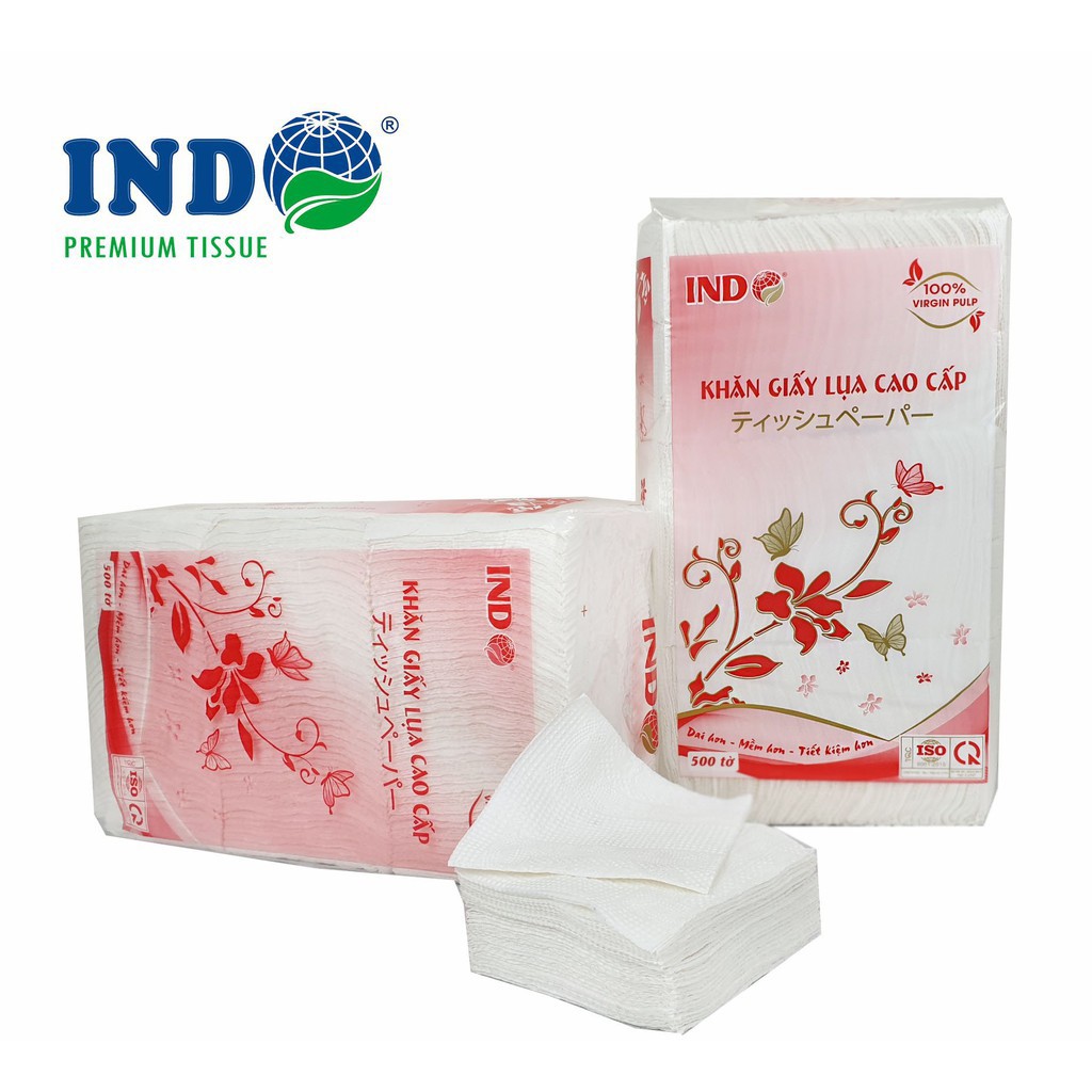 GIẤY ĂN INDO 500 TỜ( GIẤY RÚT)