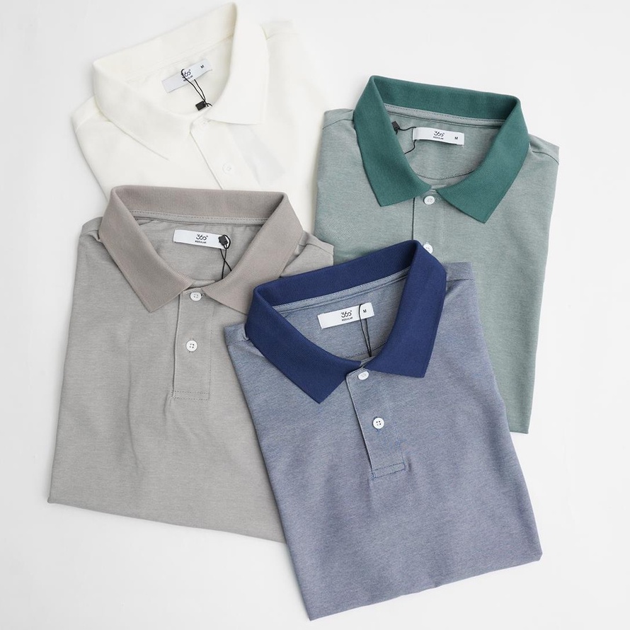 Áo polo nam basic local brand 360 BOUTIQUE chất cao cấp - Made in Vietnam