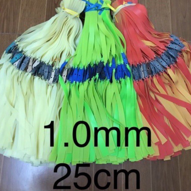 dây ná cao su latex 1.0mm 2 lớp cao cấp dài 25cm