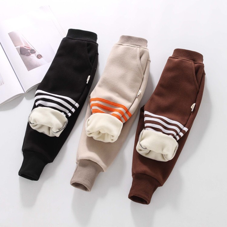 Quần Dài Nỉ Thu Đông Chất Liệu Nỉ Bông Cho Bé Trai Và Bé Gái 6 Đến 35 Kg Quần Sport Ken Store