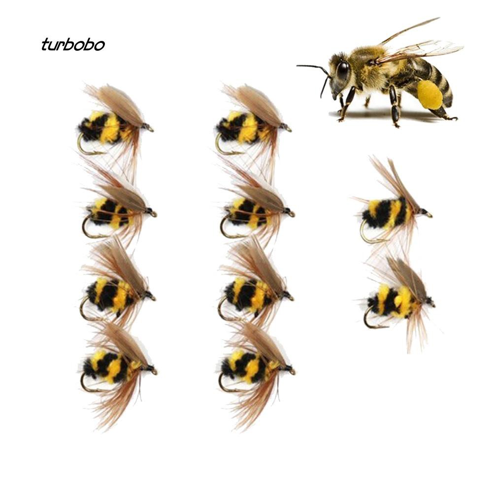 Set 10 Mồi Câu Cá Giả Côn Trùng Chất Lượng Cao