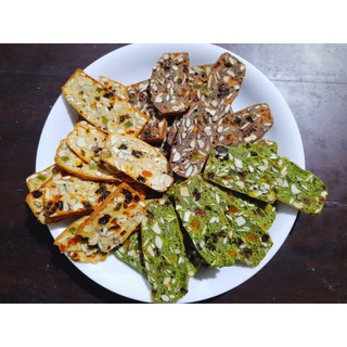 Bánh biscotti nguyên cám giám cân