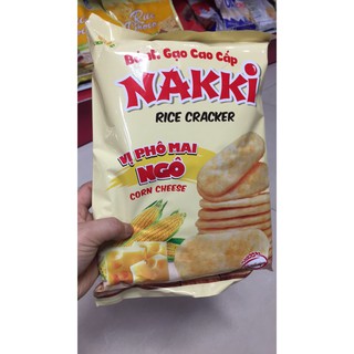Bánh gạo NAKKI vị phô mai ngô 118g