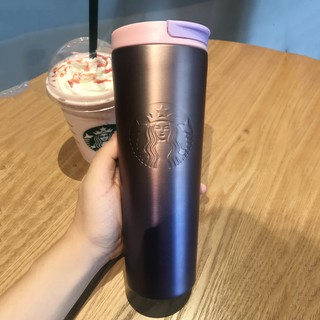 HCM - Ly giữ nhiệt Starbuck tím huyền bí 470ml hàng Limited