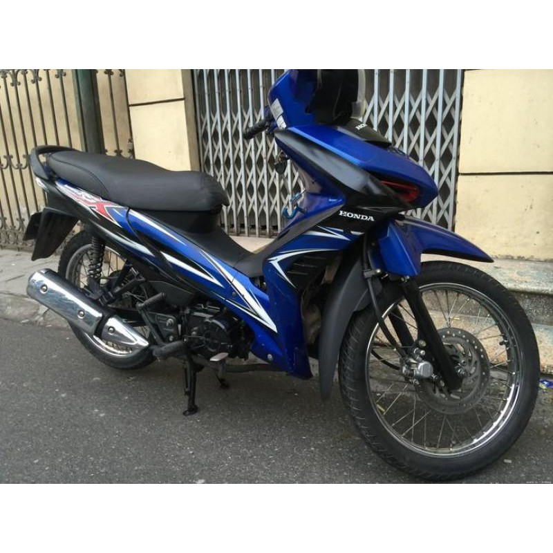 Bộ nhựa - dàn áo xe Wave RSX110  đời 2010 đến 2012 màu XANH TÍM THAN - B2022