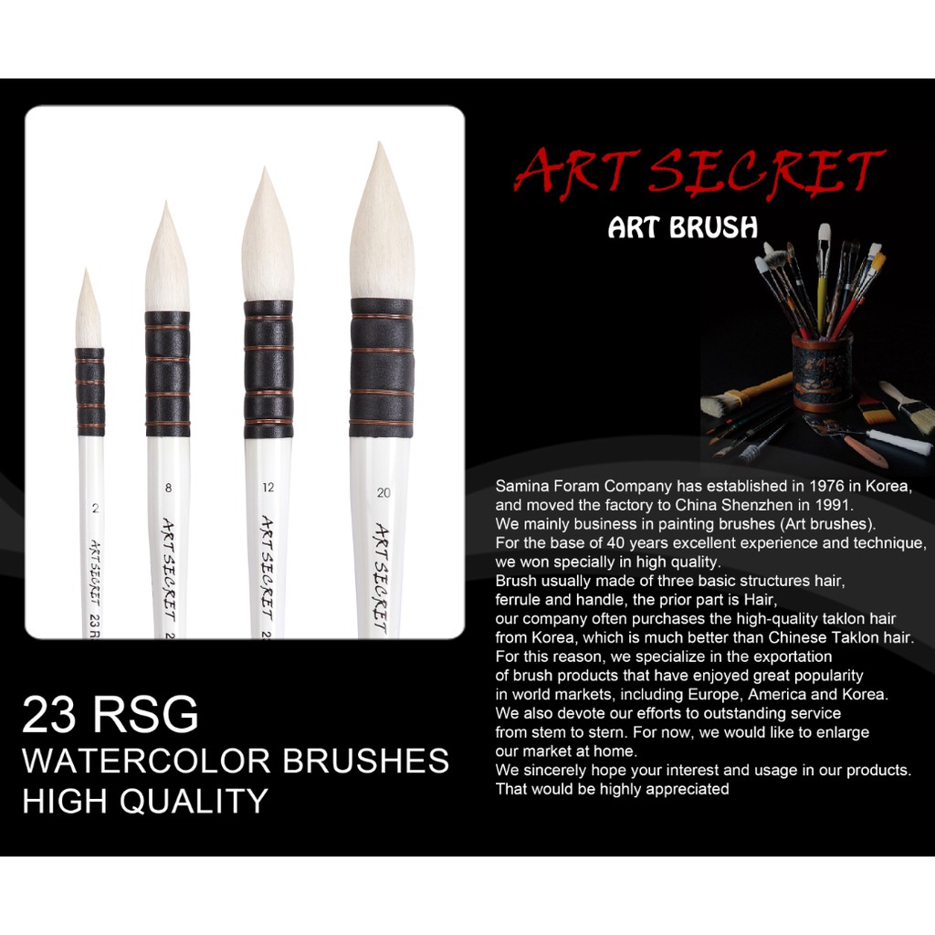 Cọ MOP ART SECRET 23RSG