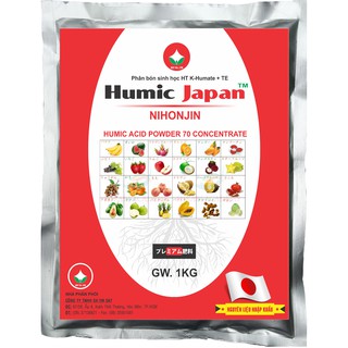 PHÂN BÓN HUMIC NHẬT - TĂNG CƯỜNG, GIẢI ĐỘC PHÈN - CHỐNG NGỘ ĐỘC HỮU CƠ