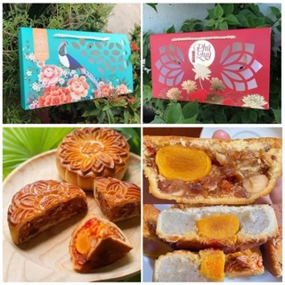 Bánh trung thu thập cẩm đậu xanh mini hộp 2 bánh Tân Dân Lợi inuka.store.
