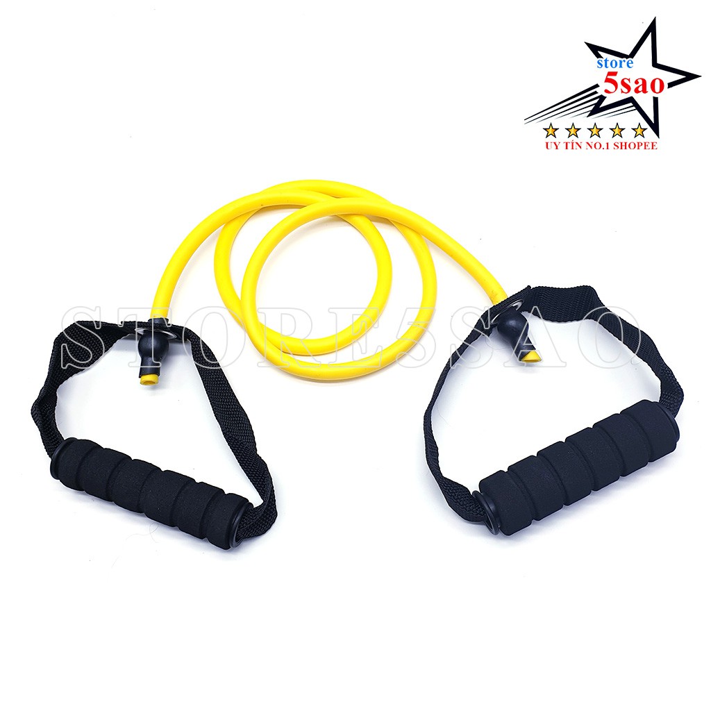 🎁 Dây kéo đàn hồi tập thể dục ⚡FREESHIP⚡ dây ngũ sắc tập gym