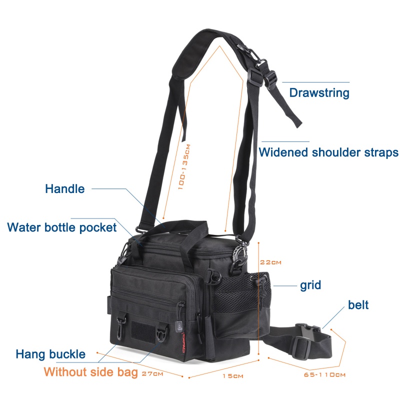 QQ Túi Đựng Dụng Cụ Câu Cá / Cắm Trại / Săn Bắn Tiện Dụng