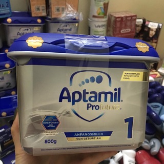 Sữa bột aptamil nội địa Đức 800gr mẫu mới số 1,2