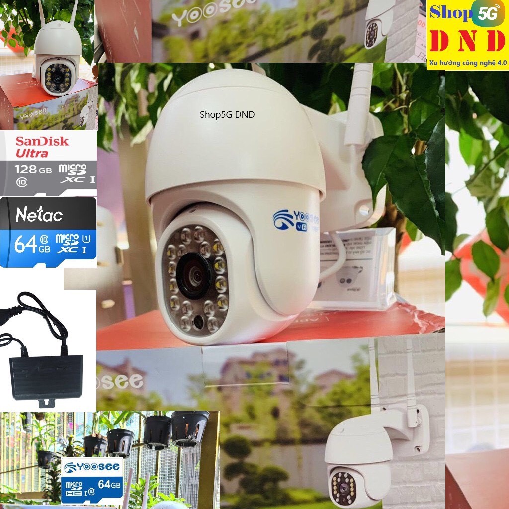 Camera wifi YooSee PTZ mini ngoài trời xoay 360 - Full HD | BigBuy360 - bigbuy360.vn