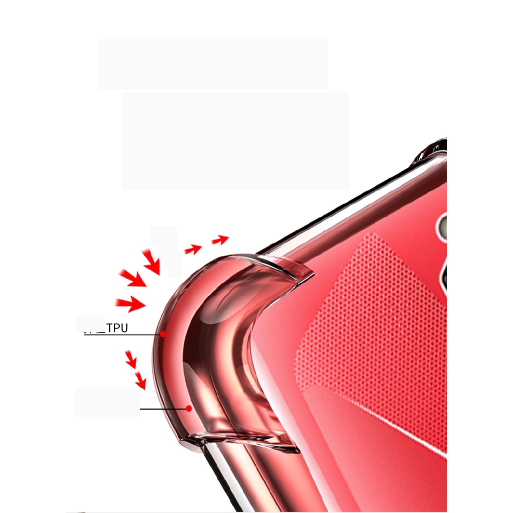 Ốp Điện Thoại TPU Mềm Trong Suốt Chống Rơi Chịu Được Sức Nặng Cho Red Magic 5G 2020 ZTE Nubia Red Magic 5G NX659J