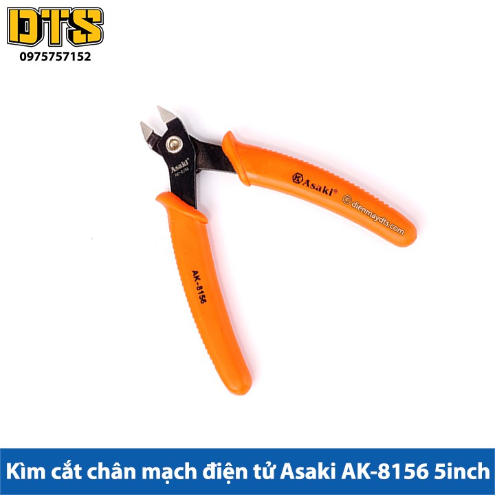 Kìm cắt chân mạch điện tử Asaki AK-8156 5inch