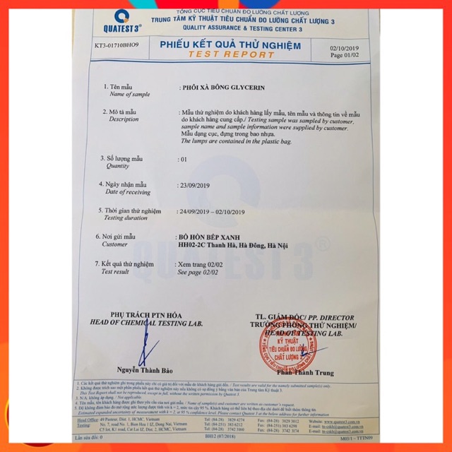 Combo 2 Bánh xà Bông bồ Hòn Bếp Xanh Handmade