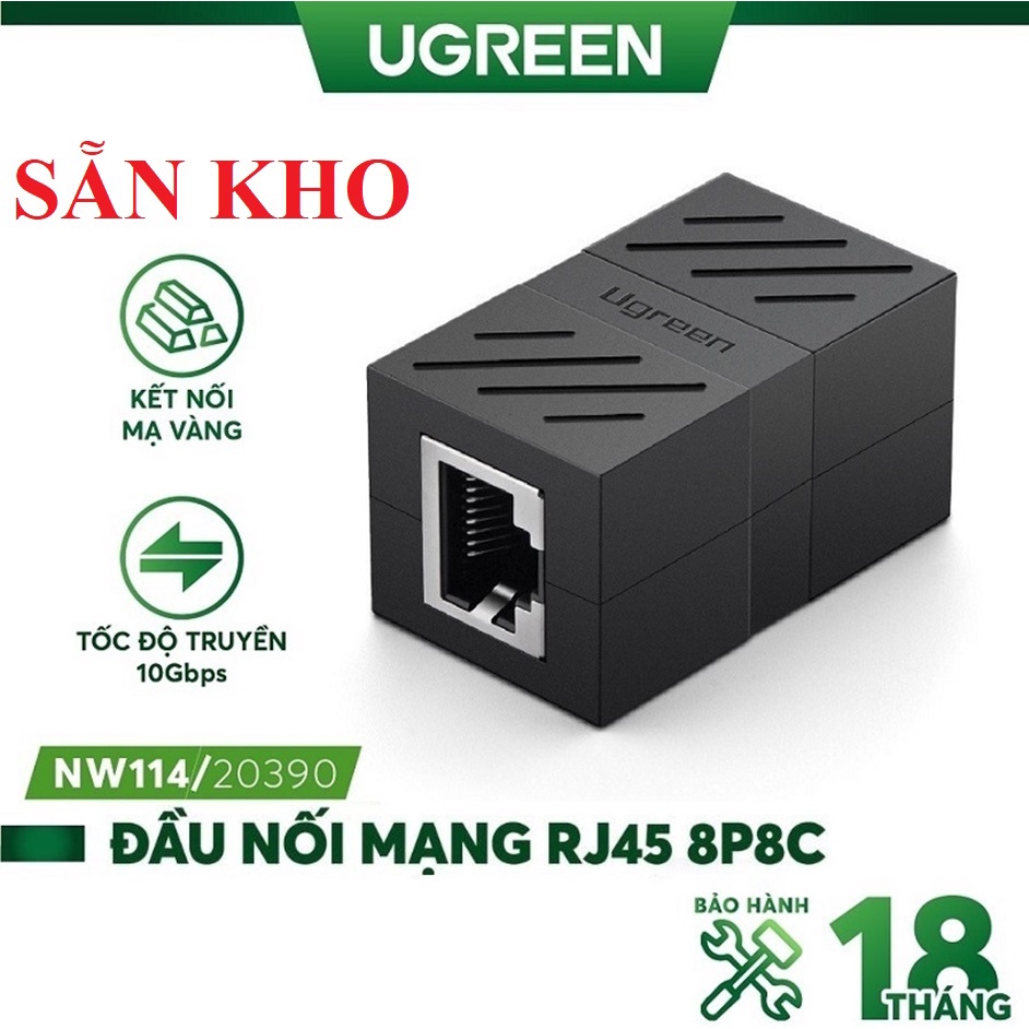 Đầu nối mạng LAN RJ45 Ugreen 20390 Chính Hãng