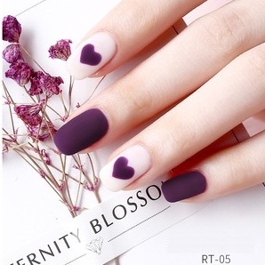 Sơn gel AS tone màu tím lavender mã RT 15ml