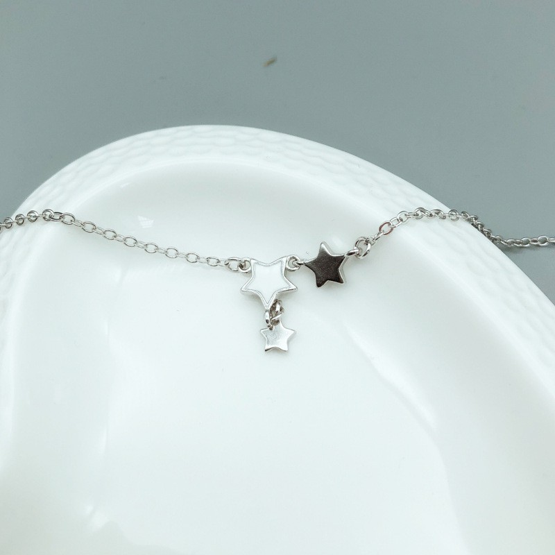 Vòng tay bạc 925 thiết kế ngôi sao đơn giản thời trang cho nữ ANTA Jewelry - ATJ3440