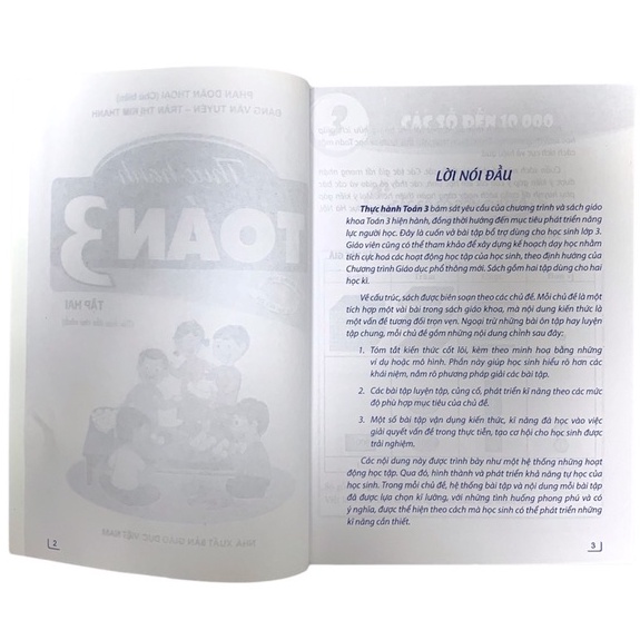 Sách - Thực hành Toán lớp 3 tập 2.