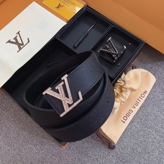 (SIÊU CẤP) Bộ Thắt Lưng Da Nam 2 Mặt Đính Đá Cực Kỳ Sang Trọng TL206