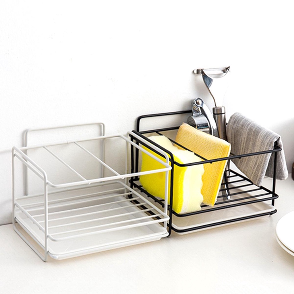Giá Đỡ Bọt Biển / Xà Phòng Bằng Thép Gắn Bồn Rửa Nhà Bếp / Phòng Tắm