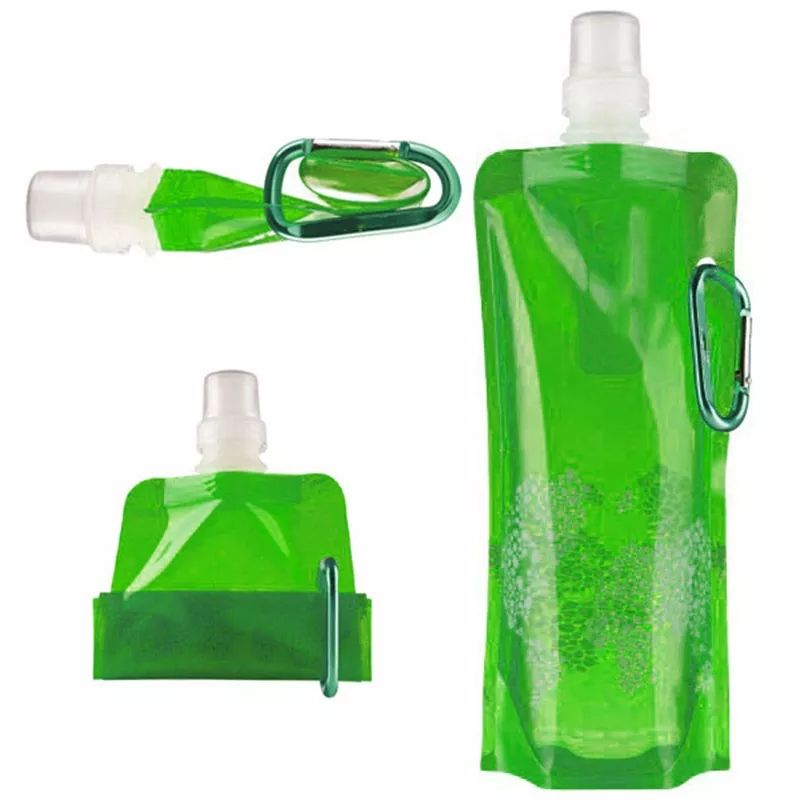 Túi Đựng Nước Chất Lỏng Kèm Vòi 500ml Gấp Gọn Tiện Dụng