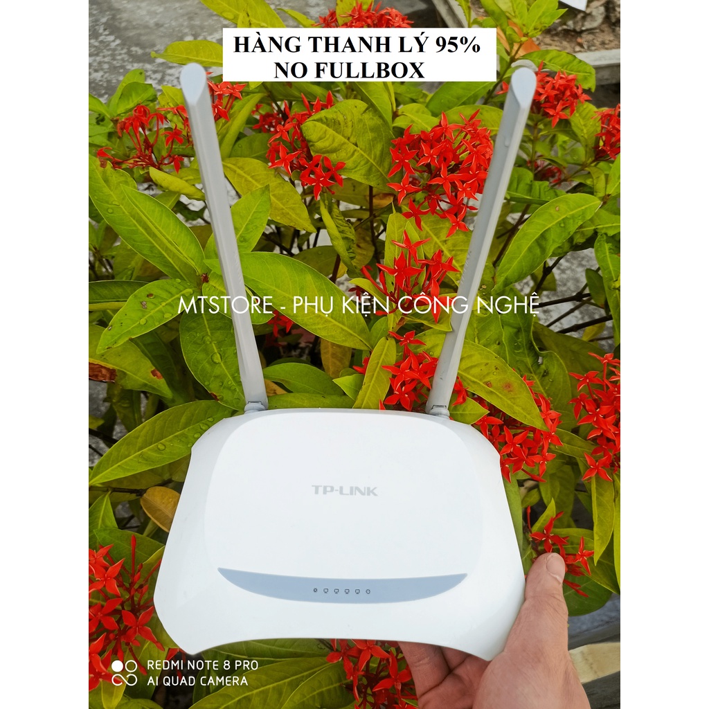 [ BH 6 Tháng ] Bộ Phát Wifi TP-Link 842N 2 râu chuẩn tốc độ 300 Mbps Giá Rẻ Sóng Khỏe