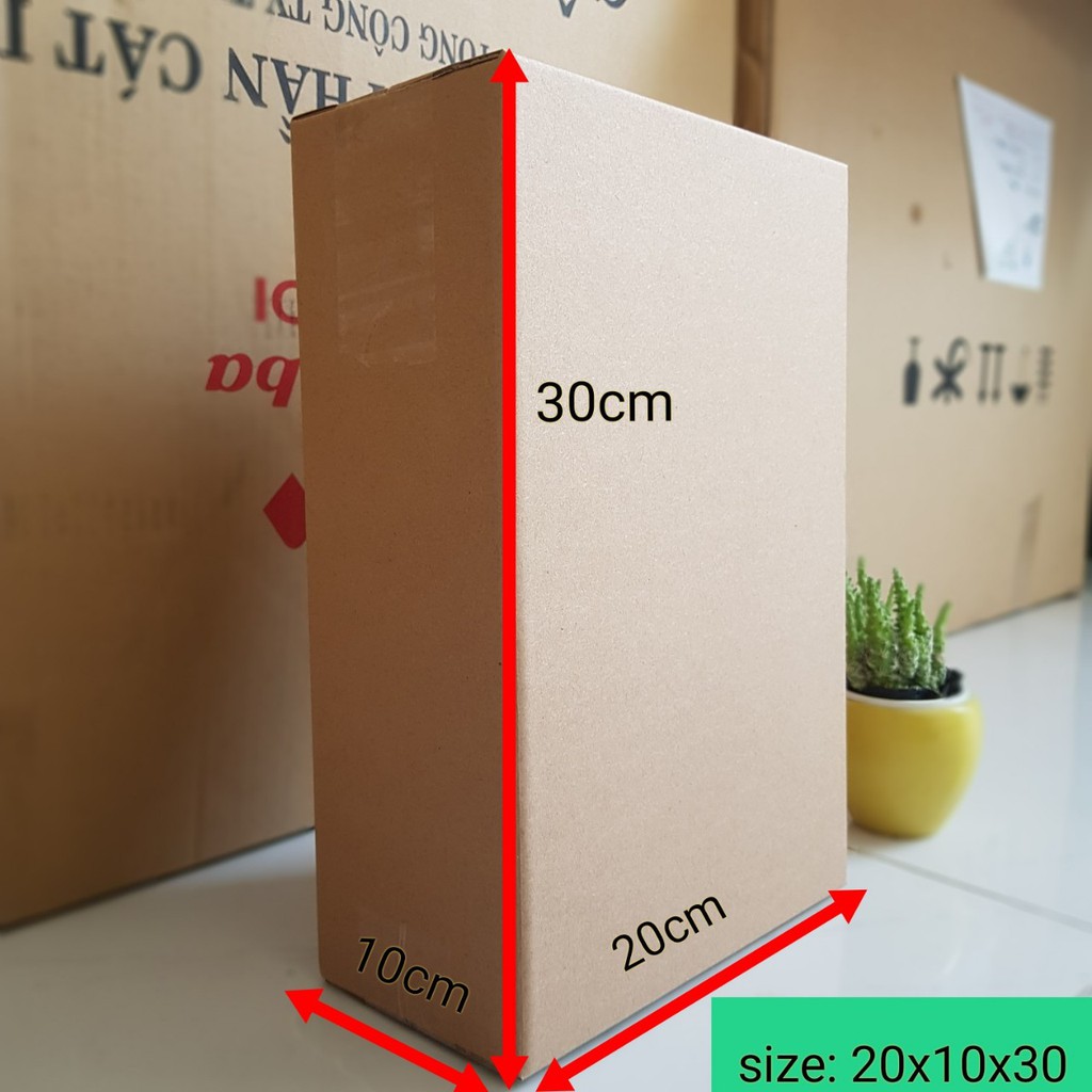 20x10x30 Hộp carton đóng hàng