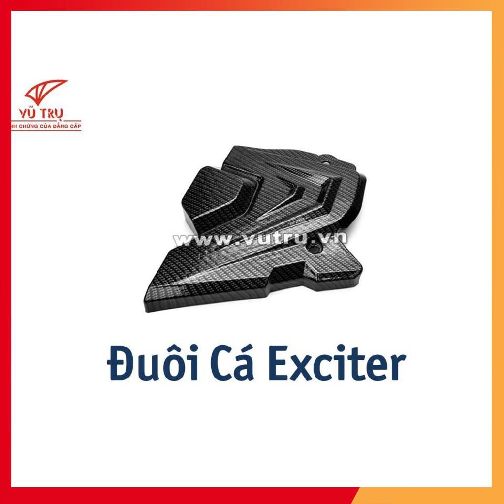 Che nhông đuôi cá CARBON Exciter 150