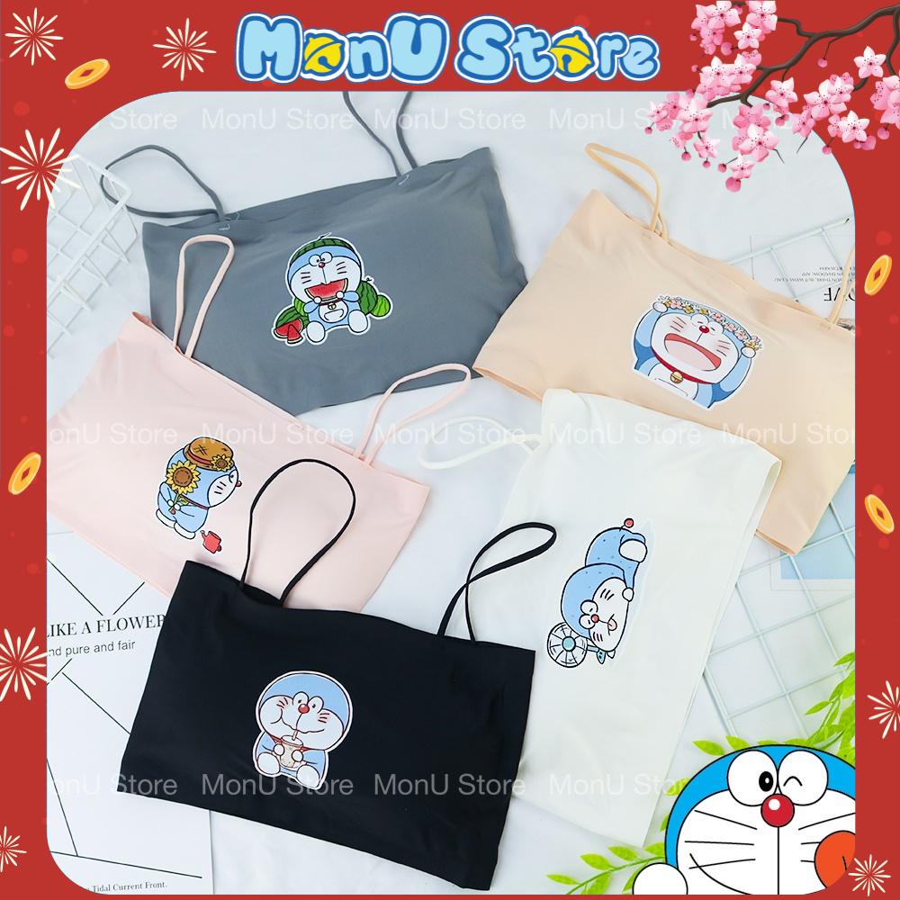 Áo bra đúc su in hình DORAEMON DOREMON dễ thương cute (mẫu hình ngẫu nhiên) MON0175