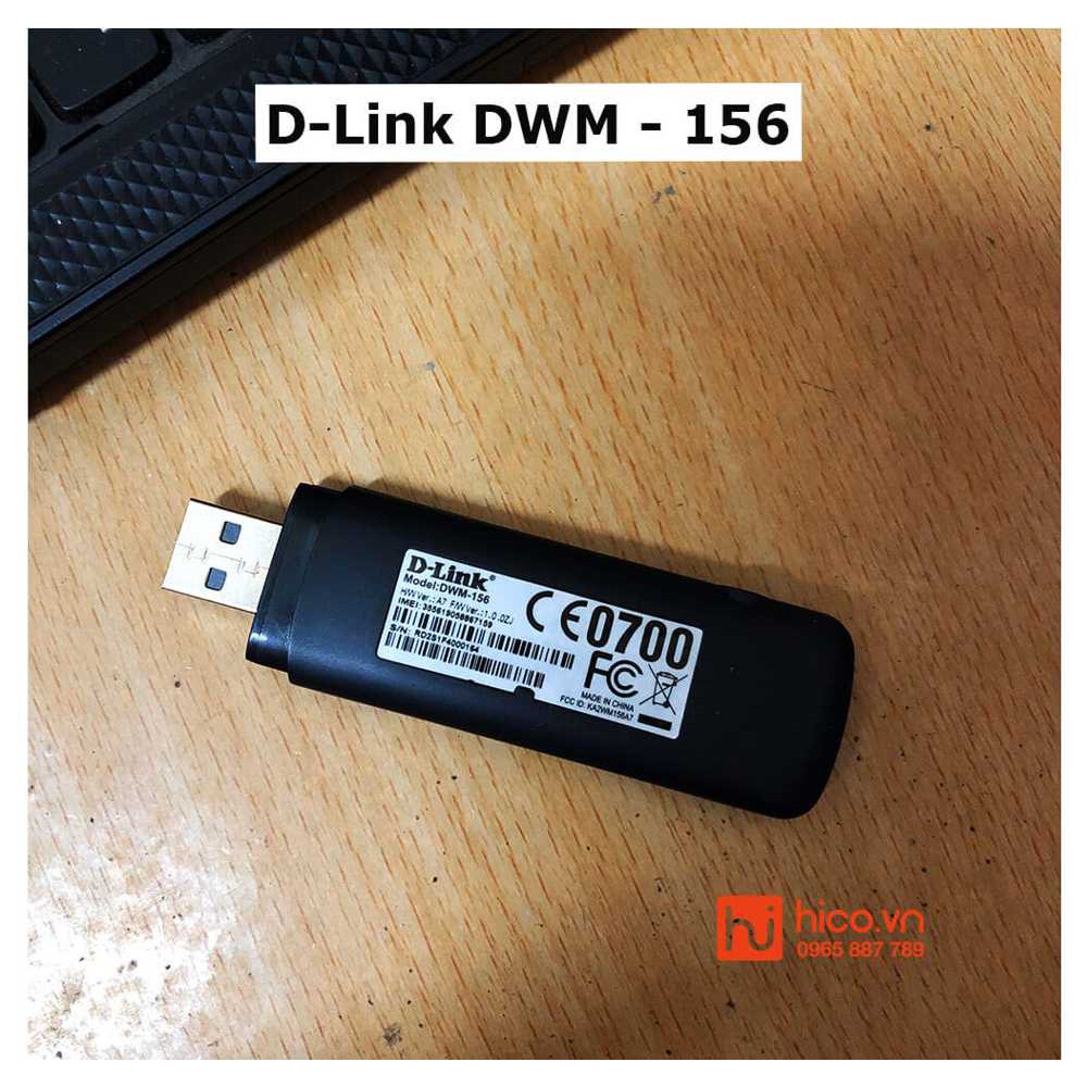 USB DCOM 3G D-LINK DWM-156 – TỐC ĐỘ 14.4MB – DÙNG ĐA MẠNG