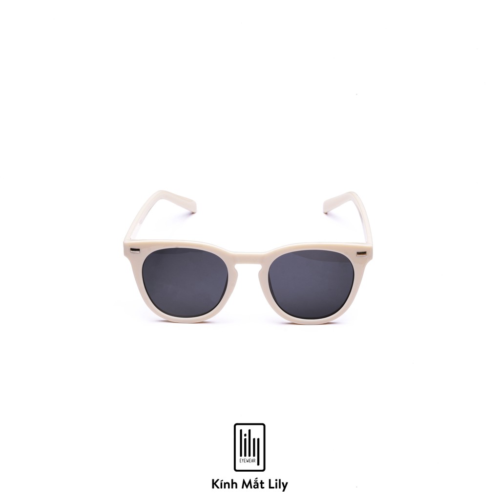 Kính mát nữ Lilyeyewear mắt tròn nhựa cao cấp siêu nhẹ thời trang 3504 | BigBuy360 - bigbuy360.vn